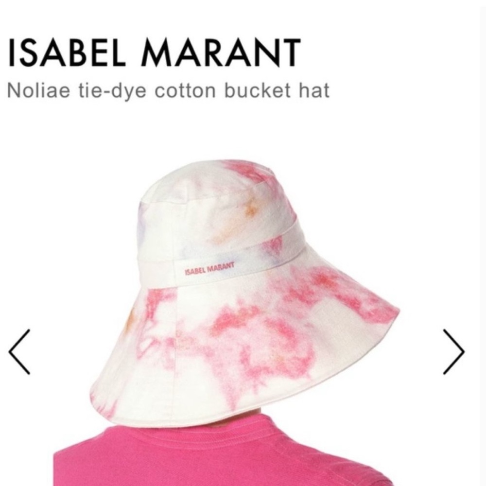 Isabel Marant Noliea Tie Dye Cotton Bucket Hat